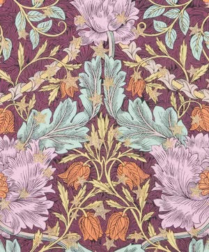 March Sparkle (C) - Metallic (stars) - Tana Lawn - 2025 Festive Collection - Liberty of London