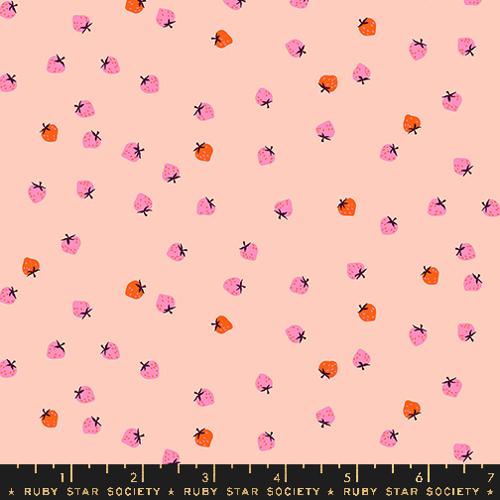 Pale Peach RS3086 16 - Strawberry Collection by Kimberly Kight - Ruby Star Society - Moda Fabrics