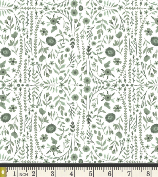 Botanical Blockprint- PLE96104 - Plentiful Collection by Katarina Roccella - Art Gallery Fabrics