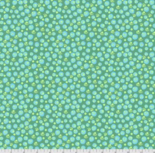 Dot Your Eyes - Jade - Bright Eyes Collection - Anna Maria Horner - FreeSpirit Fabrics