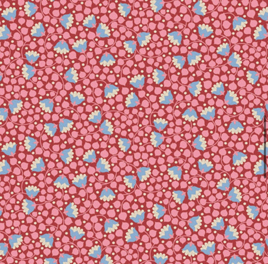 Bellflower - Pink - 110129 - Wallflower Blender Collection - Tilda Fabrics