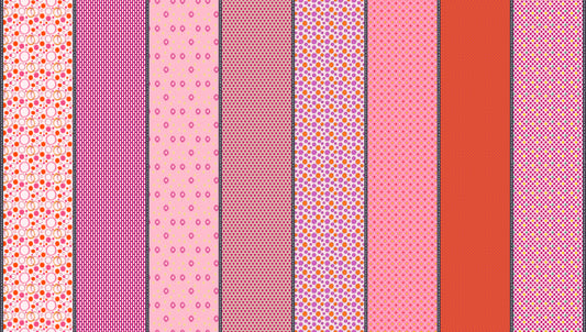 Lollies 18241 11 - Mixed Bag of Lollies Collection by Jen Kingwell - Moda Fabrics