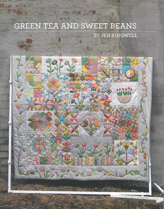 Green Tea and Sweet Beans Quilt Booklet by Jen Kingwell