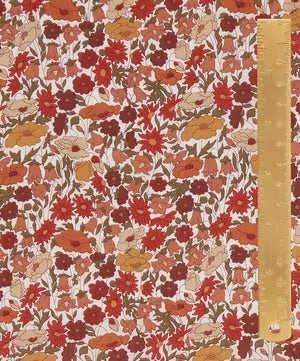 Poppy Forest - Red Burgundy - Tana Lawn - Classic Collection - Liberty of London