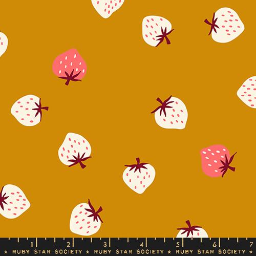 Butterscotch RS3085 15 - Strawberry Collection by Kimberly Kight - Ruby Star Society - Moda Fabrics