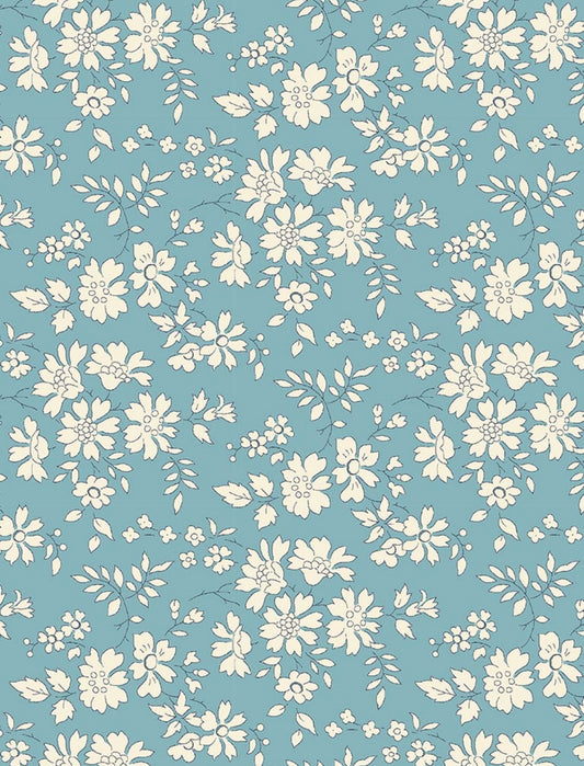 Capel - Turquoise - Tana Lawn - Liberty of London Fabrics -100% Cotton