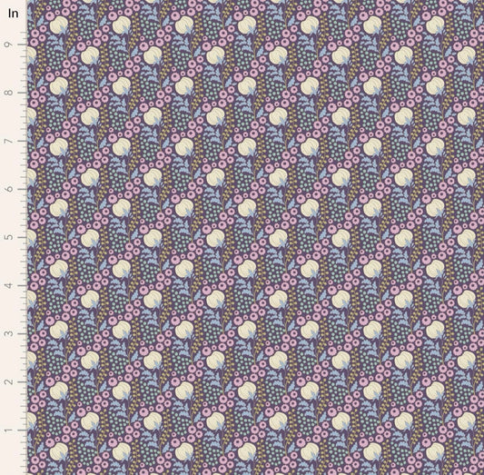 Cottonfield - Eggplant - Sactuary Collection - Tilda Fabrics