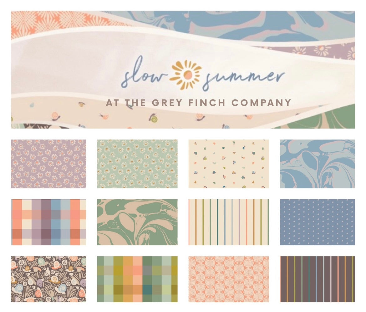 Slow Summer Collection Bundle - 12 Fabrics by Suzy Quilts - Art Gallery Fabrics