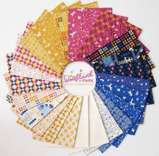 Woodland Park Collection Fat Quarter Bundle - 26 Fat Quarters by Rashida Coleman Hale - Ruby Star Society - Moda Fabrics