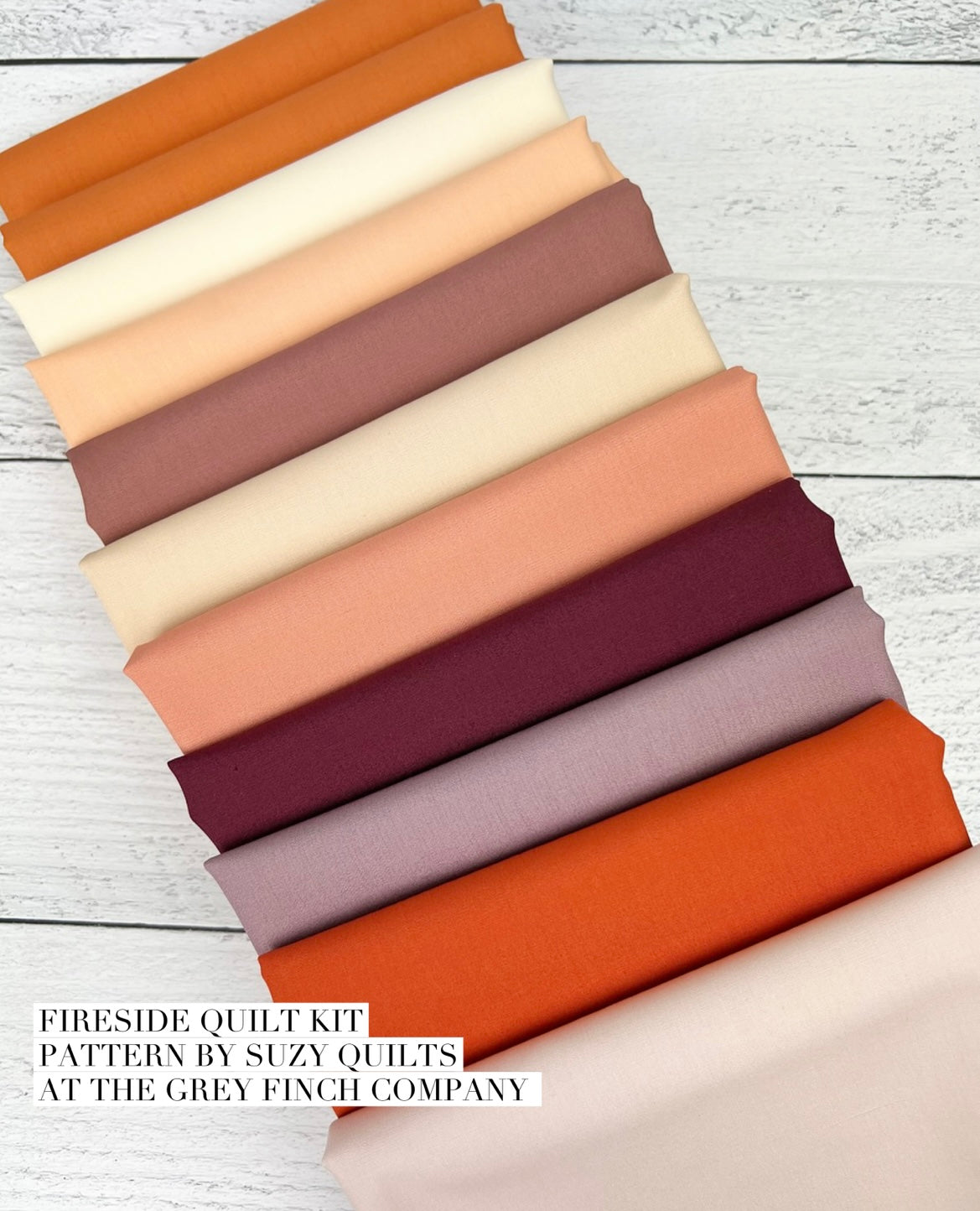 Fireside Quilt Kit - Pattern by Suzy Quilts