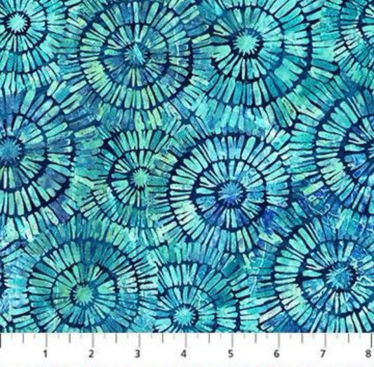 Shell - Blue - DP25420-46 - Vitamin Sea Collection - Northcott Fabrics