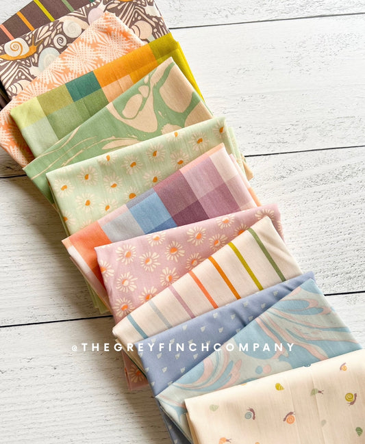 Slow Summer Collection Bundle - 12 Fabrics by Suzy Quilts - Art Gallery Fabrics