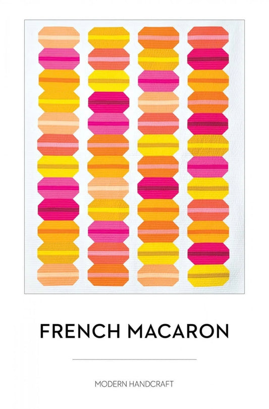 French Macaron Quilt Pattern by Modern Handcraft