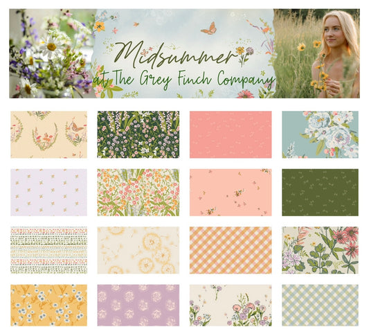 Midsummer Collection Bundle - 16 Fabrics by Sharon Holland - Art Gallery Fabrics