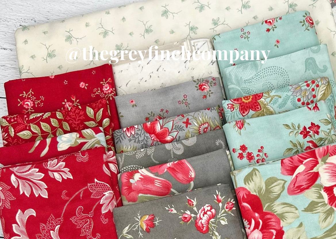 Howard’s Tulip Garden Quilt Kit - featuring Etchings Collection fabric by 3 Sisters for Moda Fabrics