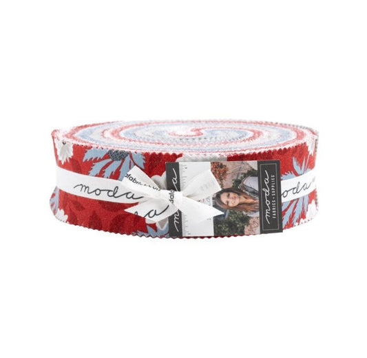 Old Glory Honey Bun - 1.5” Strips by Lella Boutique - Moda Fabric