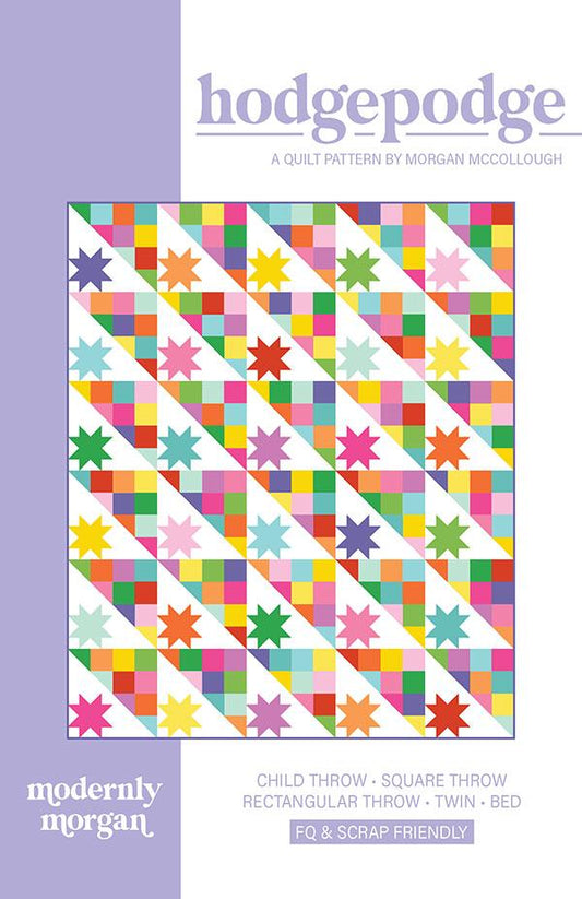Hodgepodge Quilt Pattern by Modernly Morgan