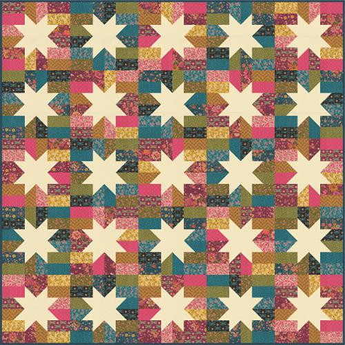 Little Lights Quilt Kit in Sagewood Collection by Crystal Manning of Moda Fabrics and/or Pattern by Modernly Morgan & optional backing