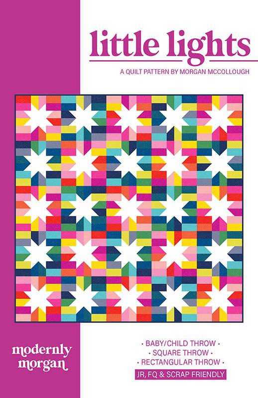 Little Lights Quilt Kit in Sagewood Collection by Crystal Manning of Moda Fabrics and/or Pattern by Modernly Morgan & optional backing