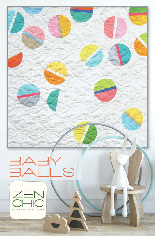 Baby Balls Quilt Pattern by Zen Chic