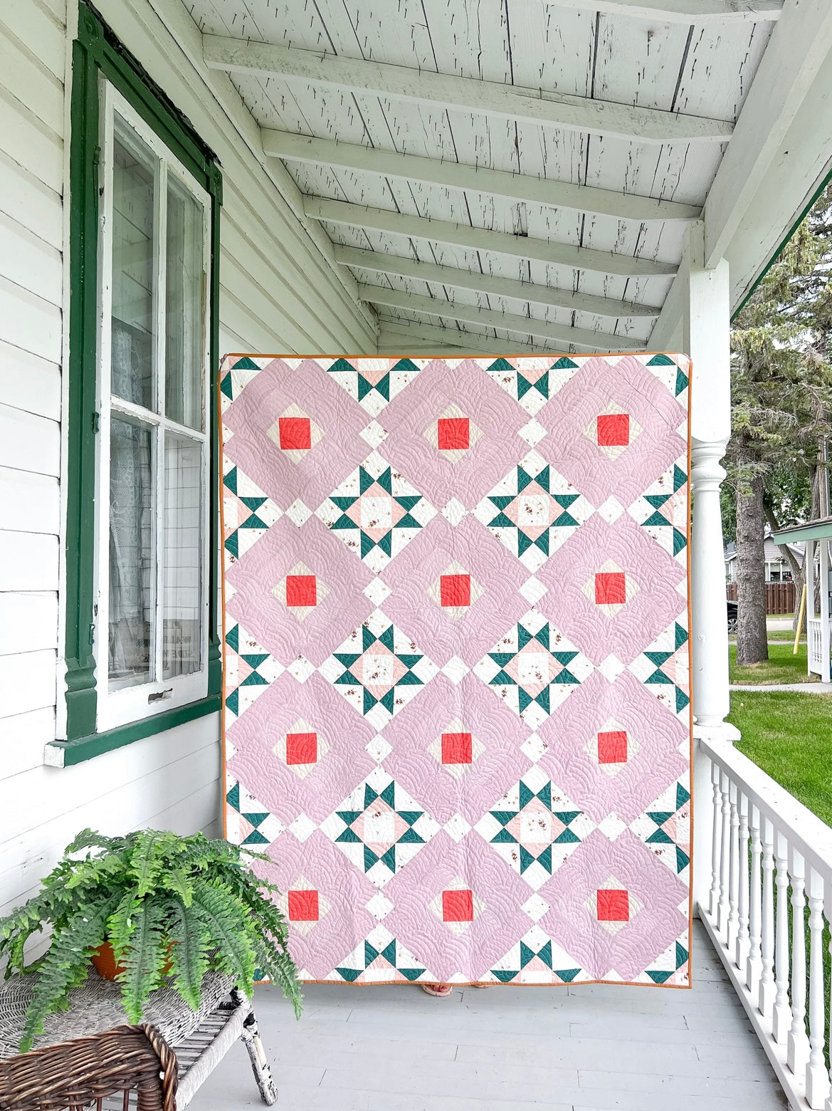Wild Starflower Quilt - Pattern by Prairie Quilt Co.