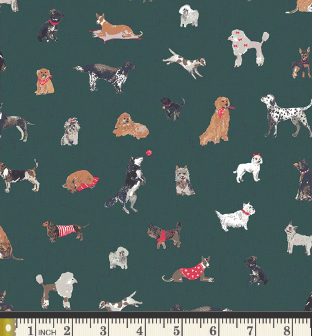 Santa's Good List - Wintertale Collection by Katarina Roccella - Art Gallery Fabrics