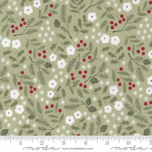 Christmas Eve Sage 5181 14 by Lella Boutique - Christmas Eve Collection - Moda Fabrics