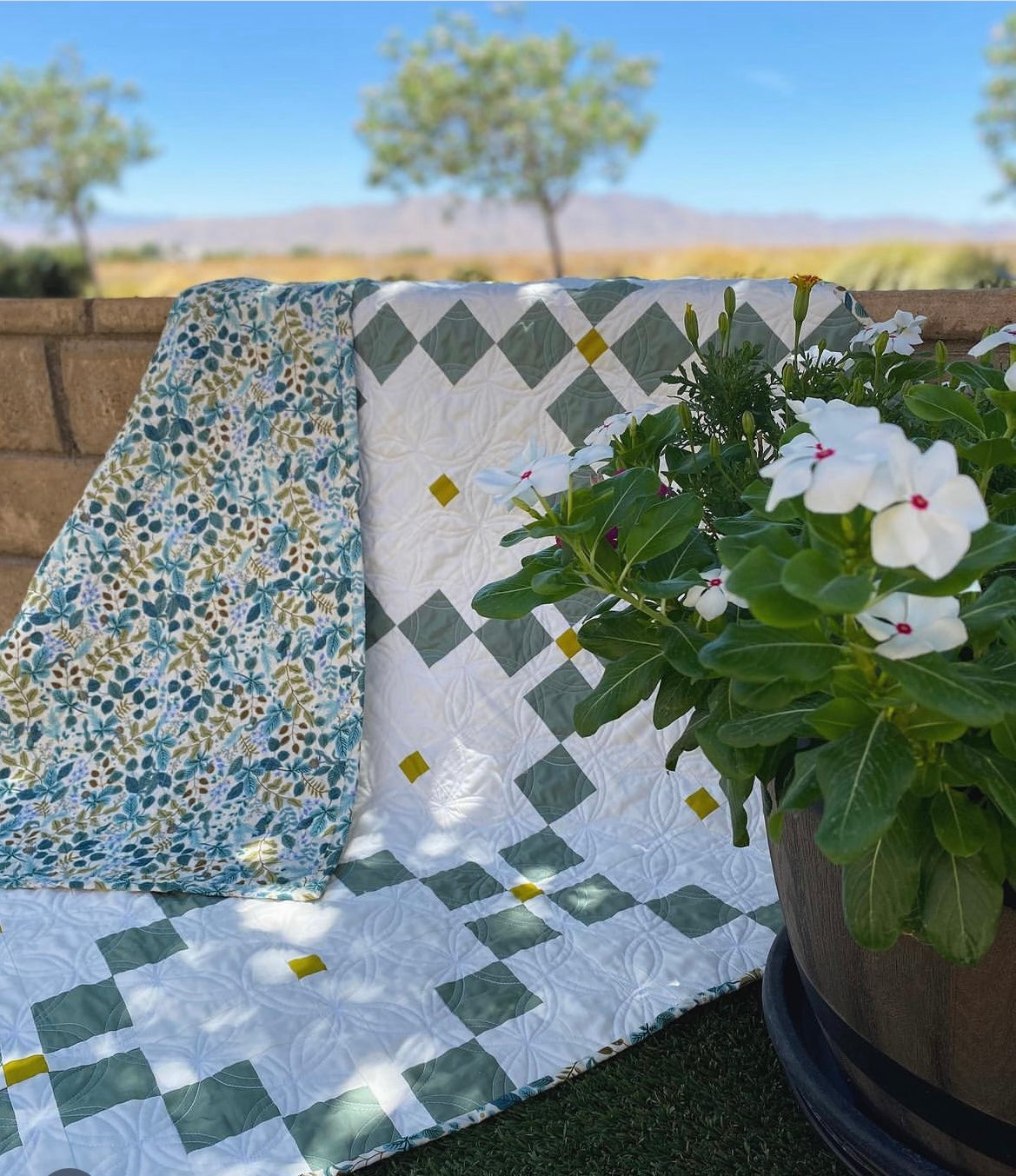 Harken Quilt Kit - Pattern by Blooming Poppies