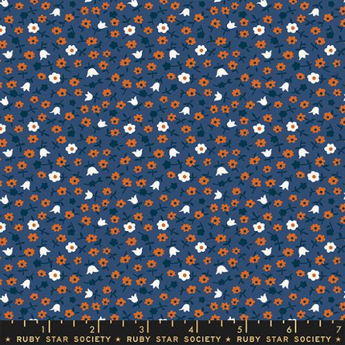 Catalog Calico Bluebell RS3057 15 - Lil Collection by Kimberly Kight - Ruby Star Society - Moda Fabrics