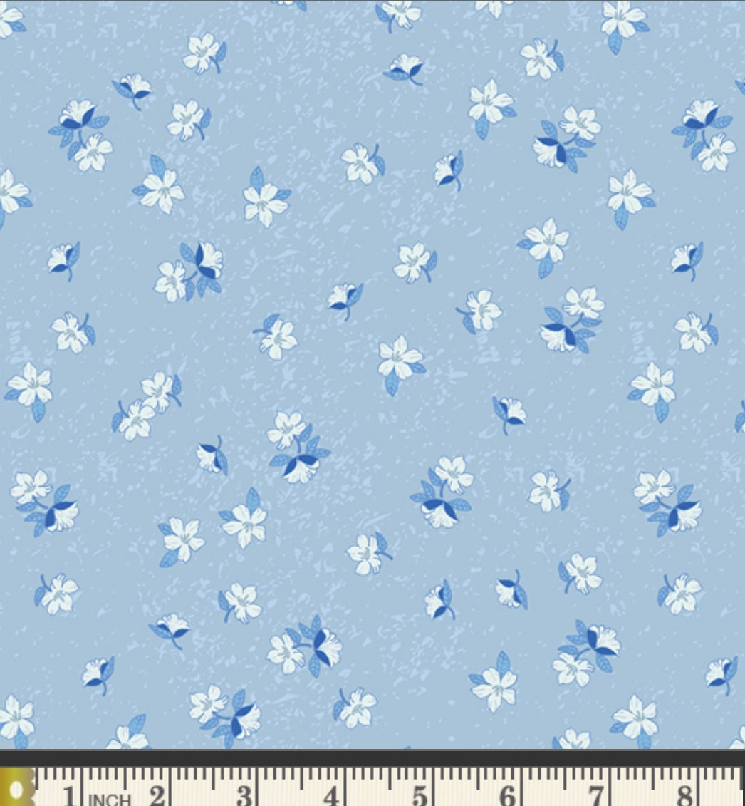 Floating Daydream - True Blue Collection by Maureen Cracknell - Art Gallery Fabrics