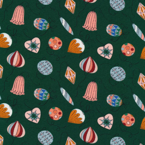 Ornaments - Warm & Cozy Collection by MK Studio - Cloud9 Fabrics
