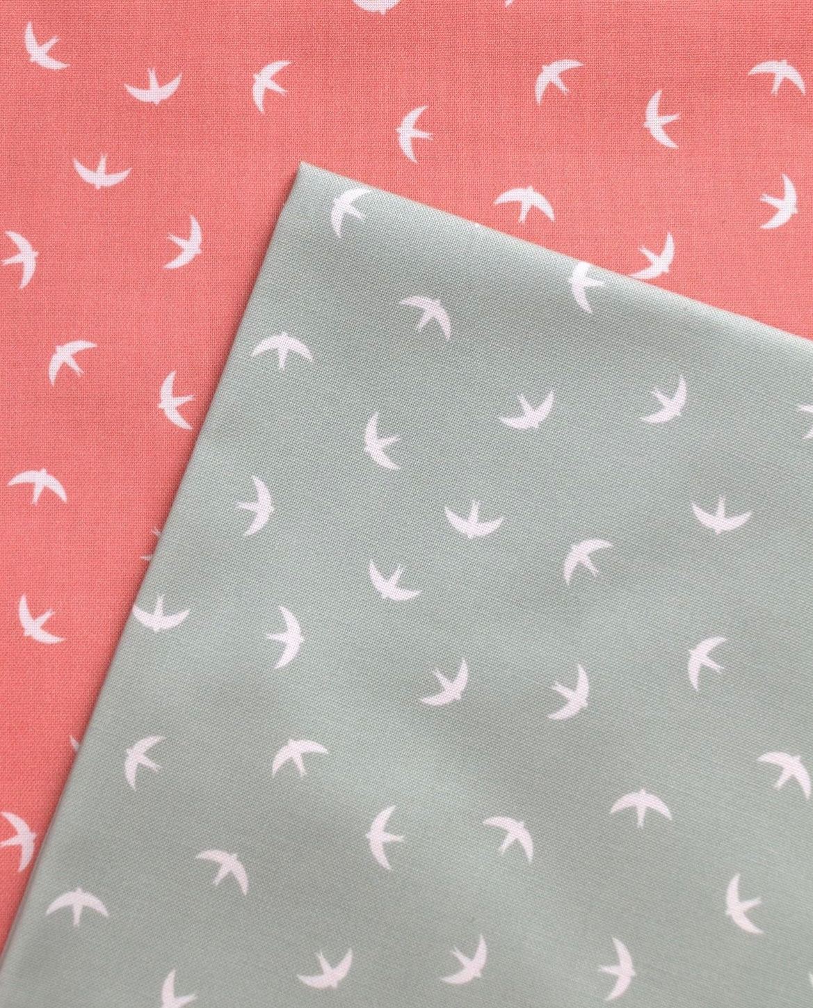 Birds - Green - Splendor Collection by Pippa Shaw - Figo Fabrics