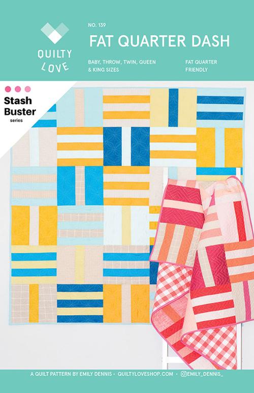 Fat Quarter Dash - Pattern by Emily Dennis of Quilty Love
