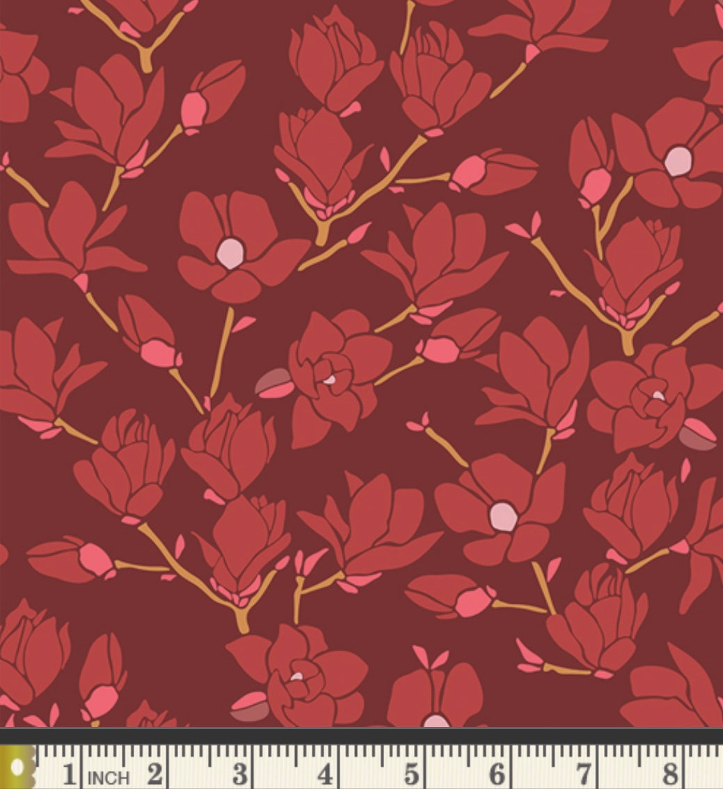 Magnolia Seven - The Season of Tribute - The Softer Side by Amy Sinibaldi - Art Gallery Fabrics
