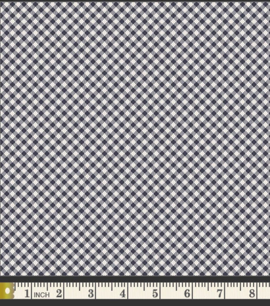 Petits Checks Midnight - Art Gallery Fabrics - 100% Cotton