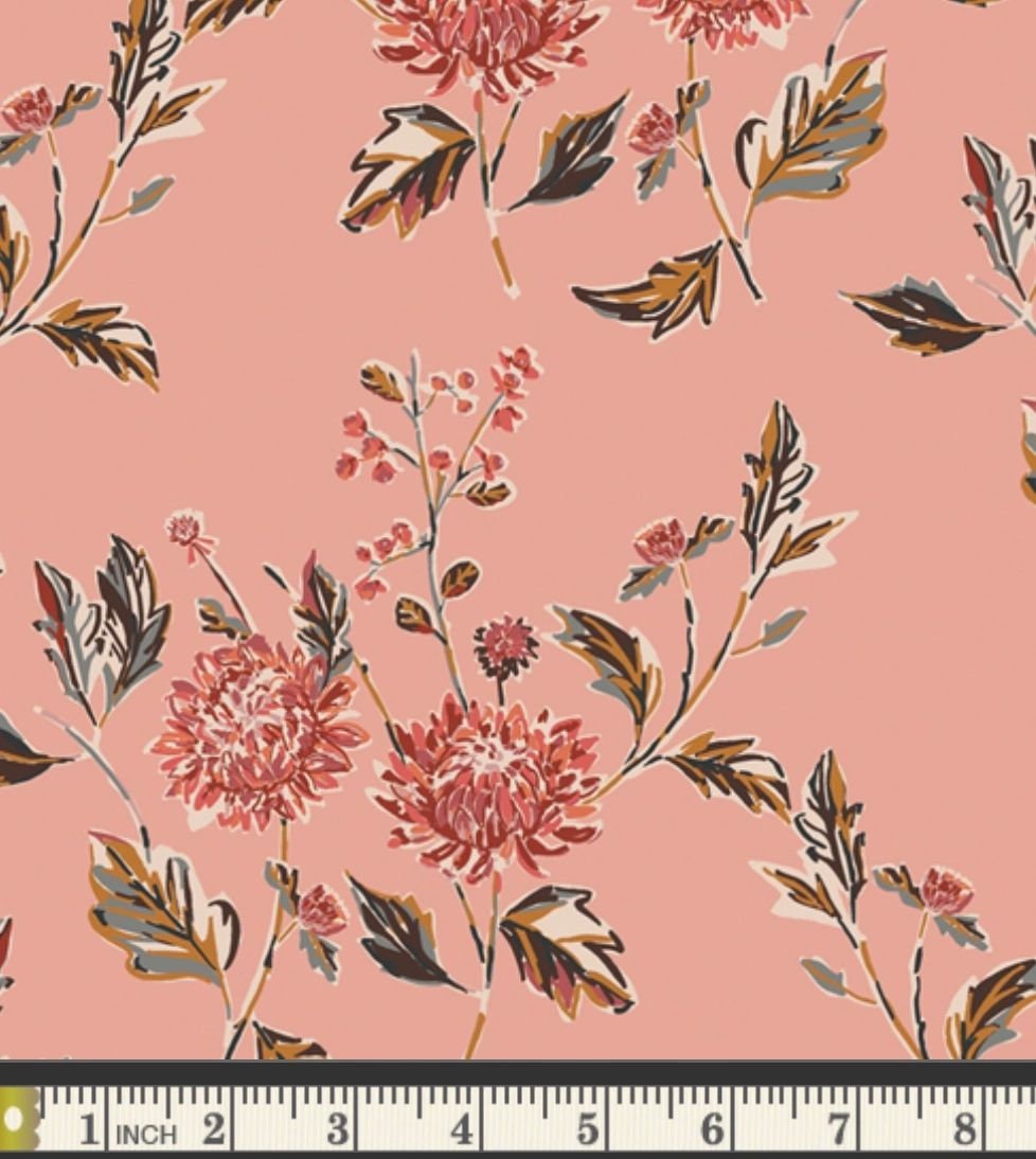 Cut Flowers Favor - Kismet Collection by Sharon Holland - Art Gallery Fabrics - 100% Cotton