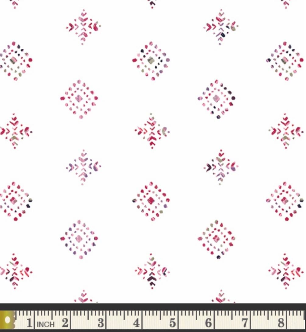 Rhombastic Positive - Aquarelle Collection - Art Gallery Fabrics - 100% Cotton