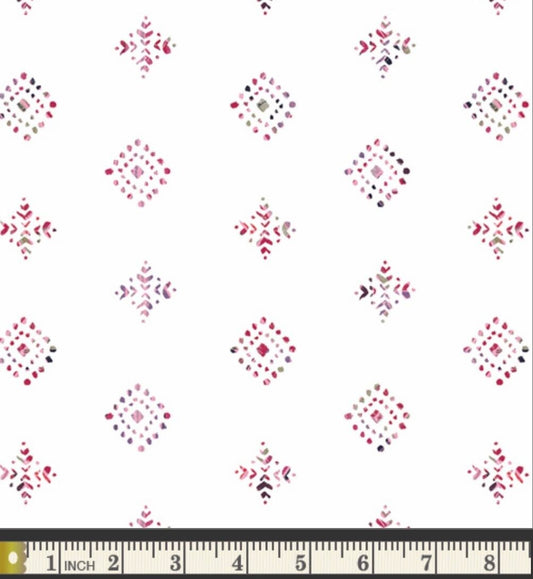 Rhombastic Positive - Aquarelle Collection - Art Gallery Fabrics - 100% Cotton