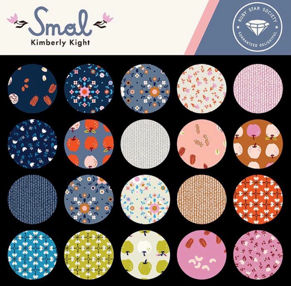 Smol Tweed Kiss - Ruby Star Society - Moda - 100% Cotton