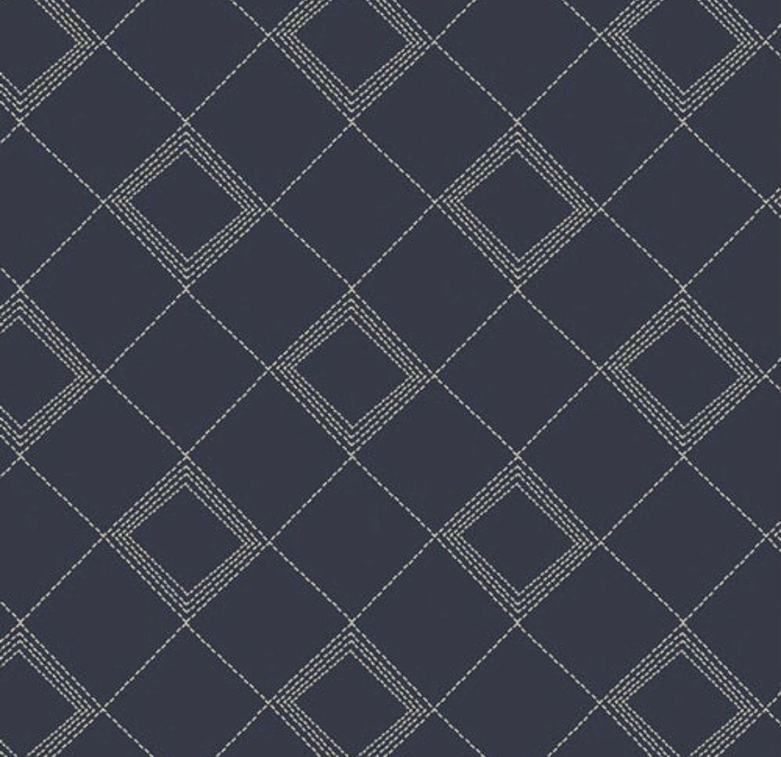 Indie Folk - Tartan Midnight by Pat Bravo - Art Gallery Fabrics - 100% Cotton