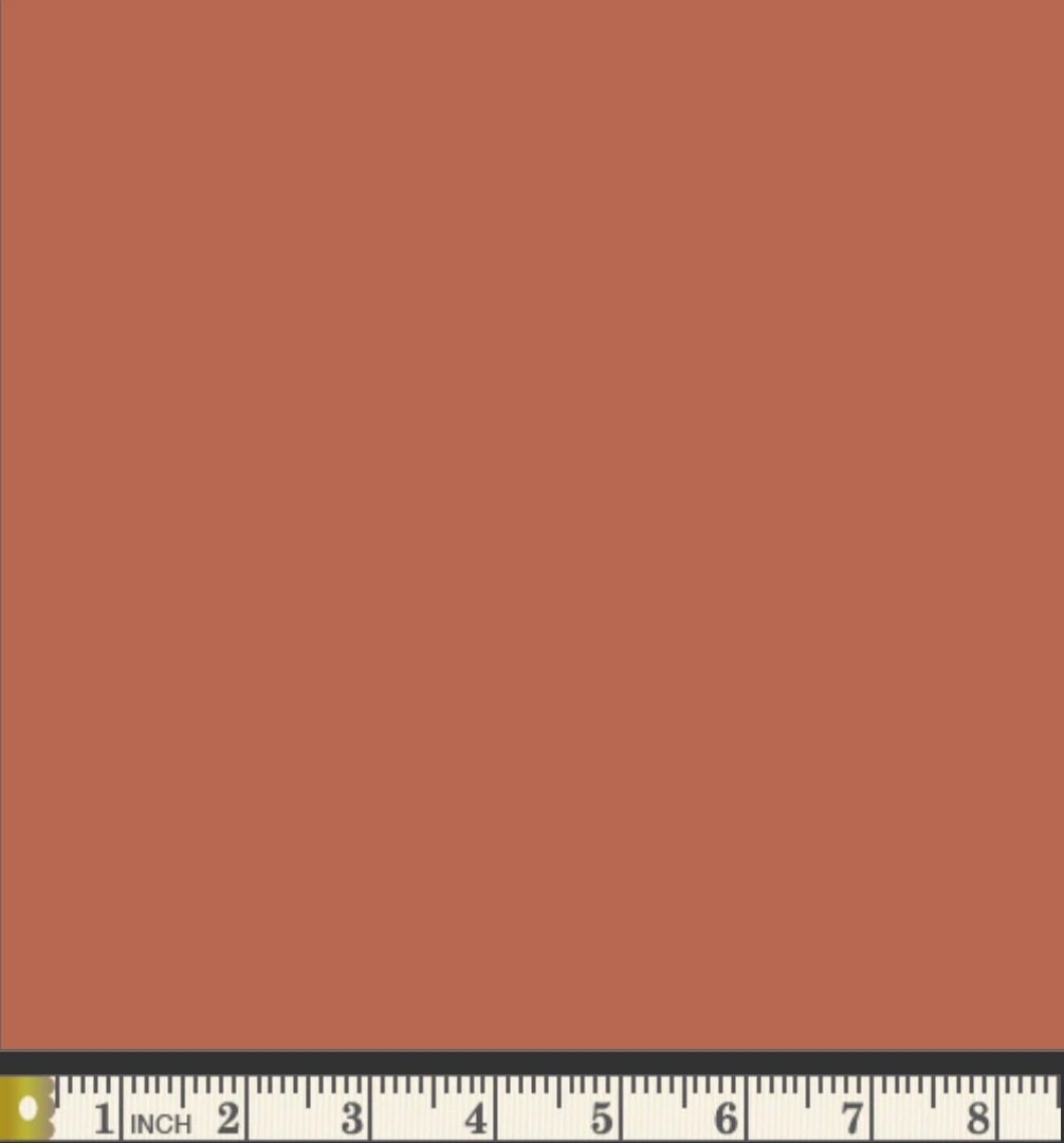 Pure Solids - Terracotta Tile - Art Gallery Fabric - 100% cotton