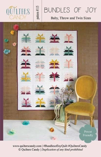 Bundles of Joy quilt pattern by Quilters Candy (paper only)