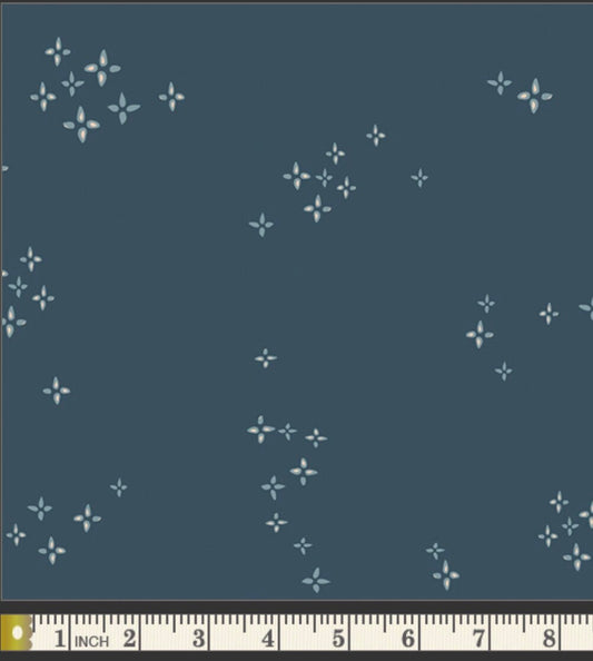 Twinklestar Blu - Garden Dreamer Collection by Maureen Cracknell for Art Gallery Fabrics - 100% Cotton