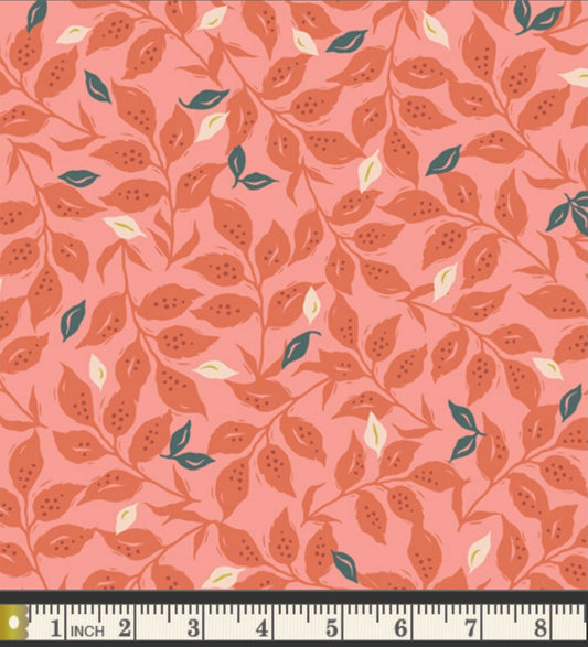 Woodcut Sunset by Amy Sinibaldi - Velvet Collection - Art Gallery Fabrics - 100% Cotton