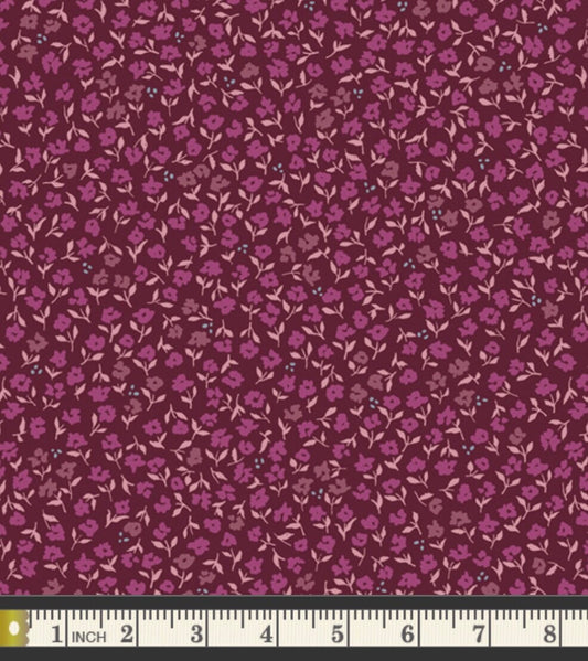 Promenade Plum by Amy Sinibaldi - Mayfair Collection - Art Gallery Fabrics - 100% Cotton