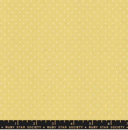 Add It Up - “Soft” (see description) Yellow - Ruby Star Society - Moda - 100% Cotton