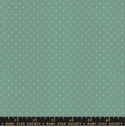 Add It Up - Soft Aqua - Ruby Star Society - Moda - 100% Cotton