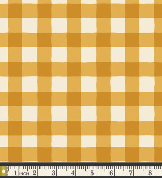 Plaid of My Dreams Toasty - Storyteller Plaids Collection - by Maureen Cracknell - Art Gallery Fabrics - 100% Cotton