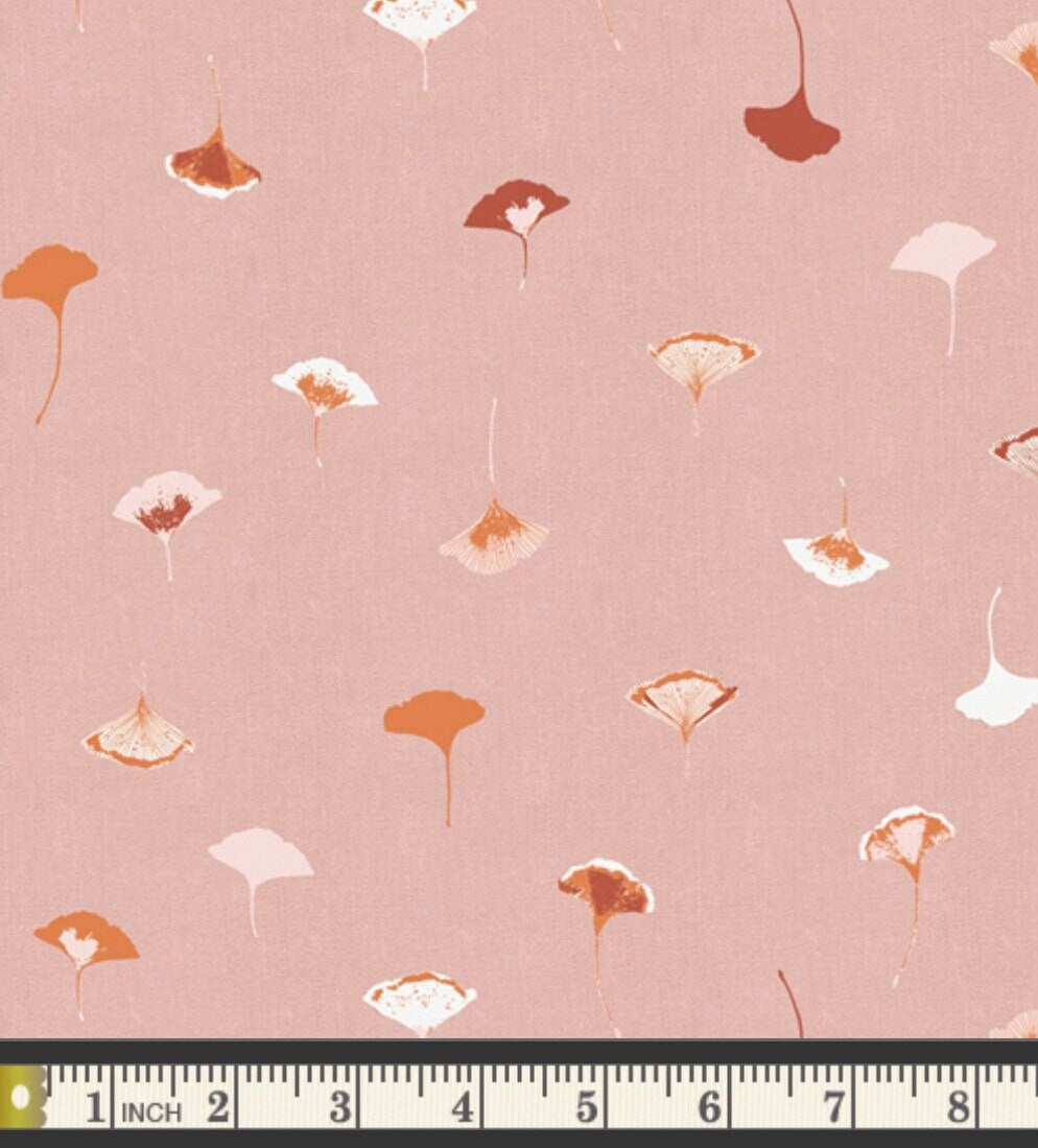 Ginkgo Gust Sunset by Katarina Roccella - Twenty Collection - Art Gallery Fabrics - 100% Cotton