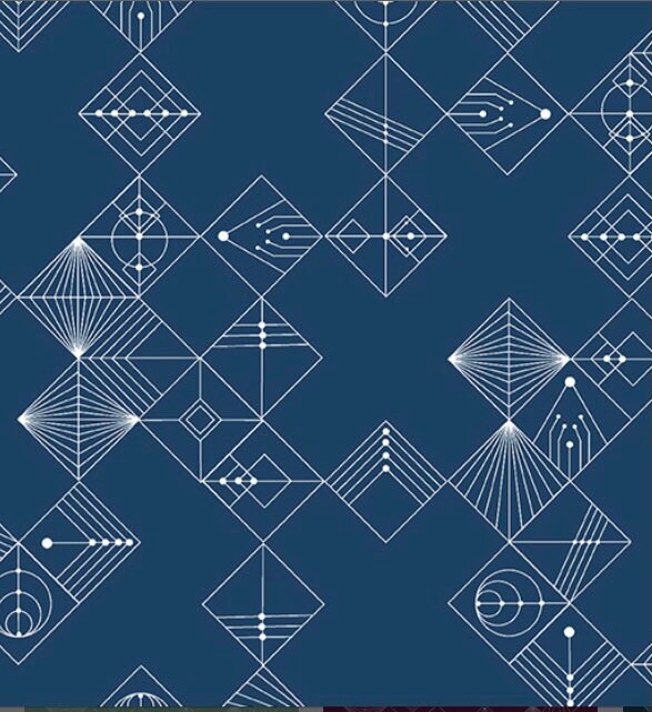 Uniform - Tiles - Deco Collection - Andover - 100% Cotton